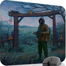 mousepad bastir Stalker Kaymaz Dikişli Kauçuk Oyuncu Mousepad V2 - 48X40 Xl Gaming Mouse Pad Fare Altlığı