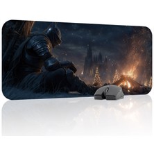mousepad bastir Dark Souls Kaymaz Dikişli Kauçuk Oyuncu Mousepad V5 - 70X30 Xl Gaming Mouse Pad Fare Altlığı