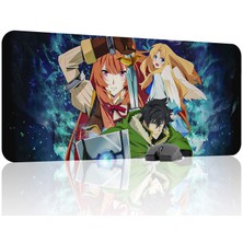 mousepad bastir The Rising Of The Shield Hero Kaymaz Dikişli Kauçuk Oyuncu Mousepad V1 - 90X40 Xxl Gaming Mouse Pad Fare Altlığı