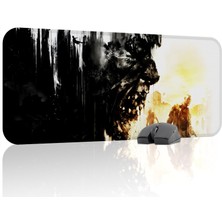mousepad bastir Dying Light Kaymaz Dikişli Kauçuk Oyuncu Mousepad V1 - 70X30 Xl Gaming Mouse Pad Fare Altlığı