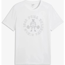 Puma Graphic Tee 2 Erkek Tişört Beyaz 52853102