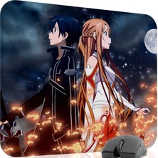 mousepad bastir Sword Art Online Kaymaz Dikişli Kauçuk Oyuncu Mousepad V2 - 48X40 Xl Gaming Mouse Pad Fare Altlığı