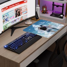 mousepad bastir Your Lie In April Kaymaz Dikişli Kauçuk Oyuncu Mousepad V1 - 48X40 Xl Gaming Mouse Pad Fare Altlığı