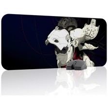 mousepad bastir Ghost In The Shell Kaymaz Dikişli Kauçuk Oyuncu Mousepad V2 - 70X30 Xl Gaming Mouse Pad Fare Altlığı