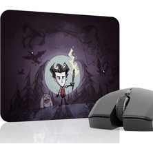 mousepad bastir Don't Starve Kaymaz Dikişli Kauçuk Oyuncu Mousepad V4 - 22X18 Gaming Mouse Pad Fare Altlığı