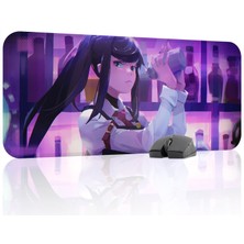 mousepad bastir Va-11 Hall-A Kaymaz Dikişli Kauçuk Oyuncu Mousepad V4 - 70X30 Xl Gaming Mouse Pad Fare Altlığı