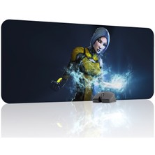 mousepad bastir Borderlands Kaymaz Dikişli Kauçuk Oyuncu Mousepad V2 - 90X40 Xxl Gaming Mouse Pad Fare Altlığı