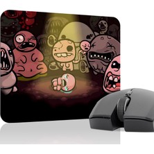 mousepad bastir Binding Of Isacc Kaymaz Dikişli Kauçuk Oyuncu Mousepad V3 - 22X18 Gaming Mouse Pad Fare Altlığı