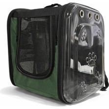 Carrypet Premium Astronot Kedi Taşıma Sırt Çantası Xl – Şeffaf Panelli