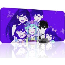 mousepad bastir Omori Kaymaz Dikişli Kauçuk Oyuncu Mousepad V1 - 90X40 Xxl Gaming Mouse Pad Fare Altlığı