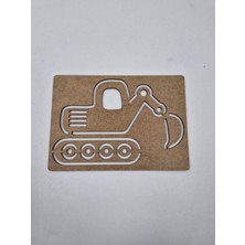 Özgürce 10 Adet Ahşap Montessori Çizim ve Sanat Seti, 21X15 Cm, Eğitim ve Aktivite