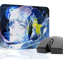 mousepad bastir Cyberpunk Edgerunners Kaymaz Dikişli Kauçuk Oyuncu Mousepad V2 - 22X18 Gaming Mouse Pad Fare Altlığı