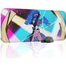 mousepad bastir Gurren Lagann Kaymaz Dikişli Kauçuk Oyuncu Mousepad V1 - 70X30 Xl Gaming Mouse Pad Fare Altlığı