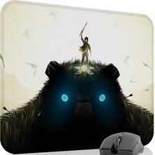 mousepad bastir Shadow Of The Colossus Kaymaz Dikişli Kauçuk Oyuncu Mousepad V3 - 48X40 Xl Gaming Mouse Pad Fare Altlığı