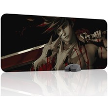 mousepad bastir Hades Kaymaz Dikişli Kauçuk Oyuncu Mousepad V3 - 90X40 Xxl Gaming Mouse Pad Fare Altlığı