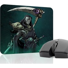 mousepad bastir Hades Kaymaz Dikişli Kauçuk Oyuncu Mousepad V5 - 22X18 Gaming Mouse Pad Fare Altlığı