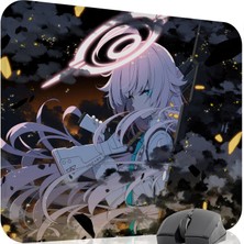 mousepad bastir Blue Archive Kaymaz Dikişli Kauçuk Oyuncu Mousepad V3 - 48X40 Xl Gaming Mouse Pad Fare Altlığı