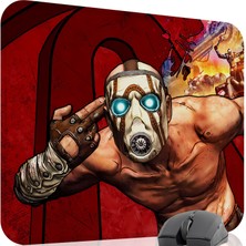 mousepad bastir Borderlands Kaymaz Dikişli Kauçuk Oyuncu Mousepad V3 - 48X40 Xl Gaming Mouse Pad Fare Altlığı
