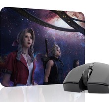 mousepad bastir Final Fantasy Kaymaz Dikişli Kauçuk Oyuncu Mousepad V3 - 22X18 Gaming Mouse Pad Fare Altlığı