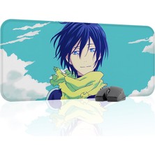 mousepad bastir Noragami Kaymaz Dikişli Kauçuk Oyuncu Mousepad V4 - 70X30 Xl Gaming Mouse Pad Fare Altlığı
