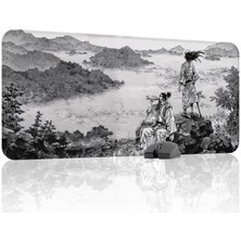 mousepad bastir Vagabond Kaymaz Dikişli Kauçuk Oyuncu Mousepad V5 - 90X40 Xxl Gaming Mouse Pad Fare Altlığı