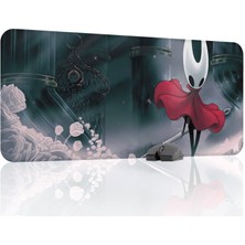 mousepad bastir Hollow Knight Silksong Kaymaz Dikişli Kauçuk Oyuncu Mousepad V3 - 90X40 Xxl Gaming Mouse Pad Fare Altlığı