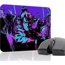 mousepad bastir Katana Zero Kaymaz Dikişli Kauçuk Oyuncu Mousepad V4 - 22X18 Gaming Mouse Pad Fare Altlığı