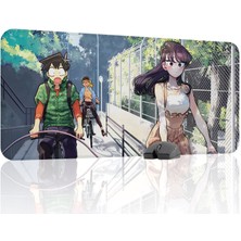 mousepad bastir Komi Can't Communicate Kaymaz Dikişli Kauçuk Oyuncu Mousepad V3 - 90X40 Xxl Gaming Mouse Pad Fare Altlığı
