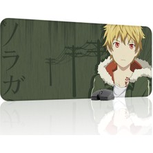 mousepad bastir Noragami Kaymaz Dikişli Kauçuk Oyuncu Mousepad V5 - 90X40 Xxl Gaming Mouse Pad Fare Altlığı