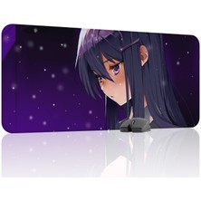 mousepad bastir Ddlc Kaymaz Dikişli Kauçuk Oyuncu Mousepad V2 - 90X40 Xxl Gaming Mouse Pad Fare Altlığı