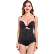 Lüx Wood Kadın Siyah Bel Şekillendirici Doğum Sonrası Korse