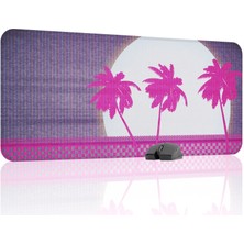 mousepad bastir Hotline Miami Kaymaz Dikişli Kauçuk Oyuncu Mousepad V4 - 90X40 Xxl Gaming Mouse Pad Fare Altlığı