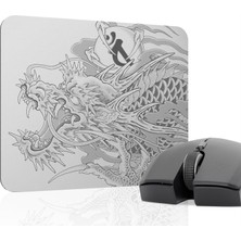 mousepad bastir Yakuza Kaymaz Dikişli Kauçuk Oyuncu Mousepad V2 - 22X18 Gaming Mouse Pad Fare Altlığı