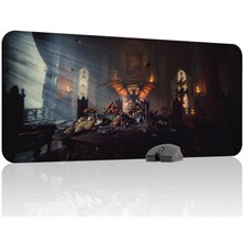 mousepad bastir Baldur's Gate 3 Kaymaz Dikişli Kauçuk Oyuncu Mousepad V3 - 90X40 Xxl Gaming Mouse Pad Fare Altlığı