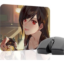 mousepad bastir Final Fantasy Kaymaz Dikişli Kauçuk Oyuncu Mousepad V1 - 22X18 Gaming Mouse Pad Fare Altlığı