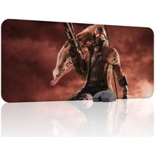 mousepad bastir Fallout Kaymaz Dikişli Kauçuk Oyuncu Mousepad V3 - 90X40 Xxl Gaming Mouse Pad Fare Altlığı