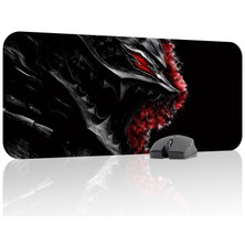 mousepad bastir Berserk Kaymaz Dikişli Kauçuk Oyuncu Mousepad V4 - 70X30 Xl Gaming Mouse Pad Fare Altlığı