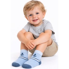 Gigi Giyim Çapa Desenli Erkek Çocuk Soket Çorap