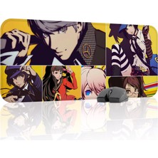 mousepad bastir Persona 4 Kaymaz Dikişli Kauçuk Oyuncu Mousepad V2 - 70X30 Xl Gaming Mouse Pad Fare Altlığı