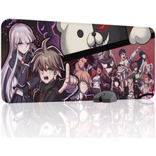mousepad bastir Danganronpa Kaymaz Dikişli Kauçuk Oyuncu Mousepad V3 - 90X40 Xxl Gaming Mouse Pad Fare Altlığı