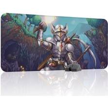 mousepad bastir Terraria Kaymaz Dikişli Kauçuk Oyuncu Mousepad V2 - 90X40 Xxl Gaming Mouse Pad Fare Altlığı
