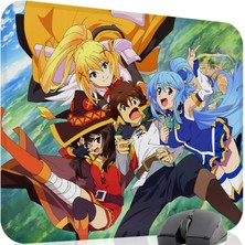 mousepad bastir Konosuba Kaymaz Dikişli Kauçuk Oyuncu Mousepad V1 - 48X40 Xl Gaming Mouse Pad Fare Altlığı