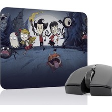 mousepad bastir Don't Starve Kaymaz Dikişli Kauçuk Oyuncu Mousepad V5 - 22X18 Gaming Mouse Pad Fare Altlığı