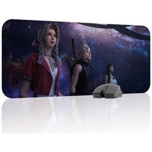 mousepad bastir Final Fantasy Kaymaz Dikişli Kauçuk Oyuncu Mousepad V3 - 70X30 Xl Gaming Mouse Pad Fare Altlığı