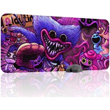 mousepad bastir Poppy Playtime Kaymaz Dikişli Kauçuk Oyuncu Mousepad V1 - 90X40 Xxl Gaming Mouse Pad Fare Altlığı