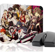mousepad bastir Danganronpa Kaymaz Dikişli Kauçuk Oyuncu Mousepad V1 - 22X18 Gaming Mouse Pad Fare Altlığı