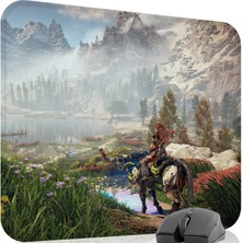 mousepad bastir Horizon Zero Kaymaz Dikişli Kauçuk Oyuncu Mousepad V2 - 48X40 Xl Gaming Mouse Pad Fare Altlığı