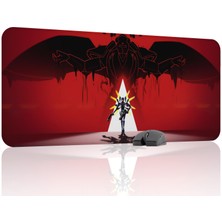 mousepad bastir Ultrakill Kaymaz Dikişli Kauçuk Oyuncu Mousepad V5 - 90X40 Xxl Gaming Mouse Pad Fare Altlığı