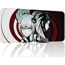 mousepad bastir Danganronpa Kaymaz Dikişli Kauçuk Oyuncu Mousepad V5 - 90X40 Xxl Gaming Mouse Pad Fare Altlığı