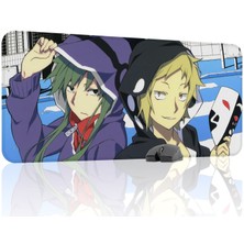 mousepad bastir Kagerou Project Kaymaz Dikişli Kauçuk Oyuncu Mousepad V1 - 90X40 Xxl Gaming Mouse Pad Fare Altlığı